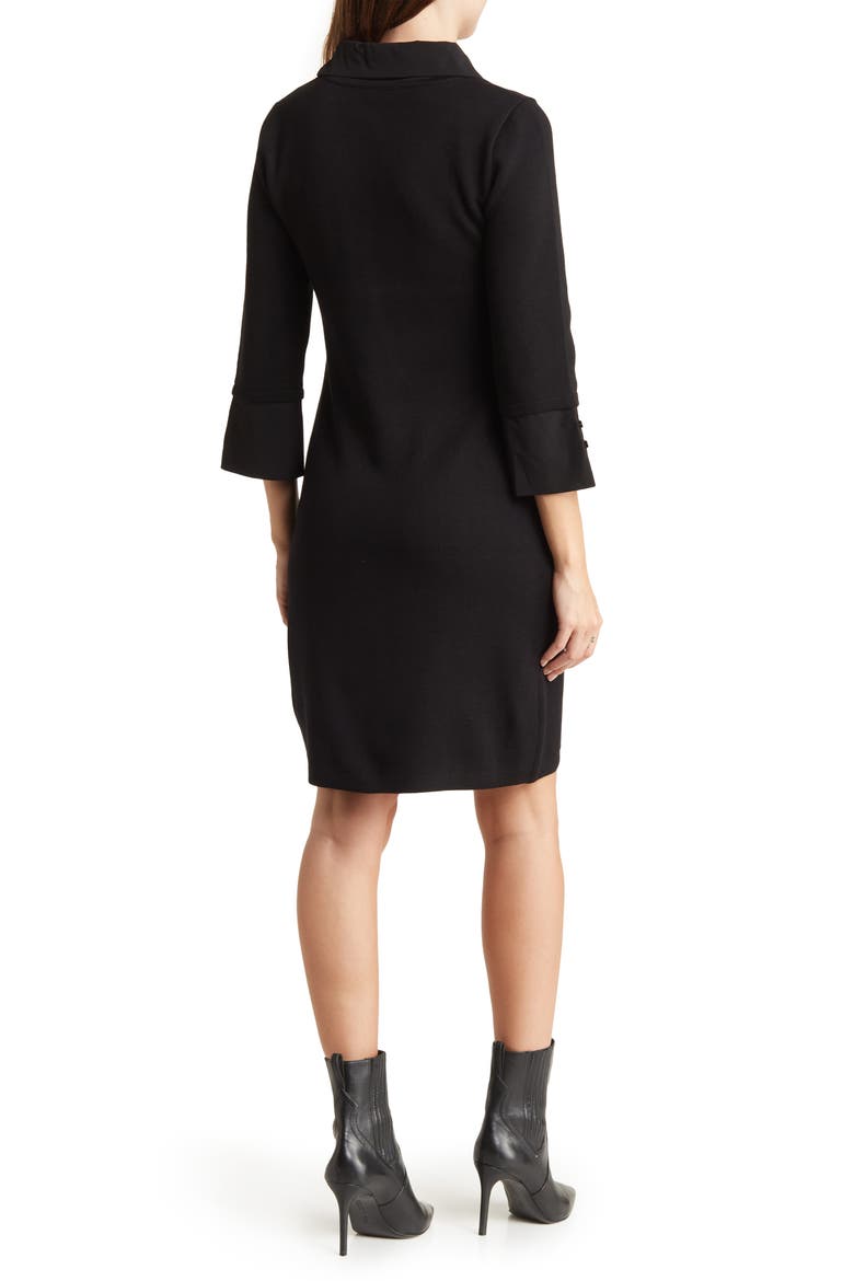 Twofer Sweater Dress, Alternate, color, BLACKBLACK
