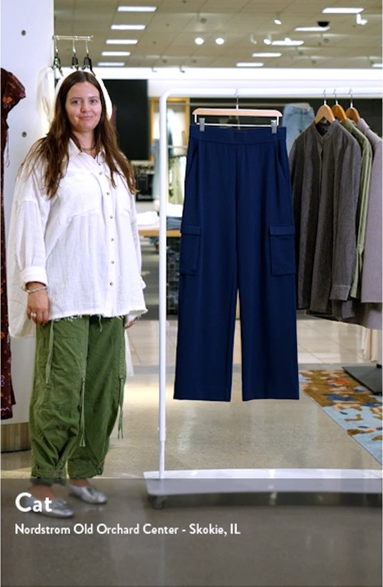 Perpetua Wide Leg Cargo Pants, sales video thumbnail