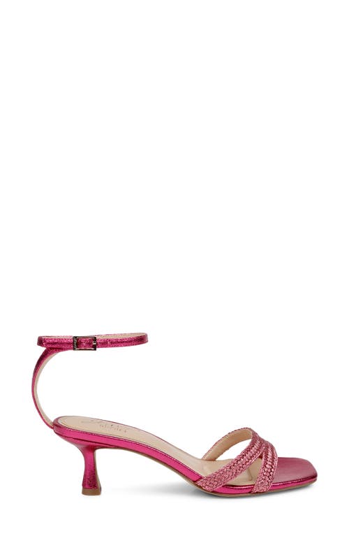 Jewel Badgley Mischka Hayzel Ankle Strap Sandal In Pink