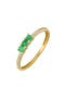  18K Yellow Gold Emerald