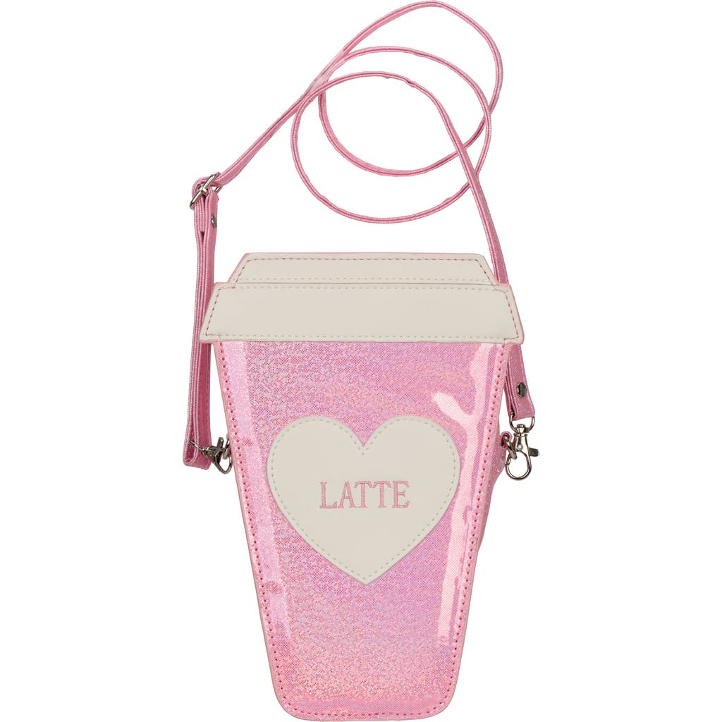 Iscream Kids' Love Latte Crossbody Bag In Pink