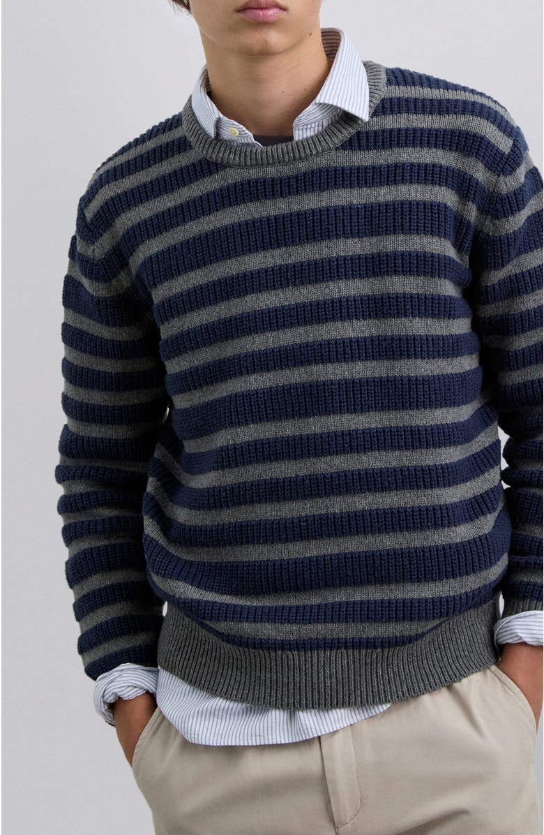 Scalpers Nautic Tricot Kids, Alternate, color, Navystripes