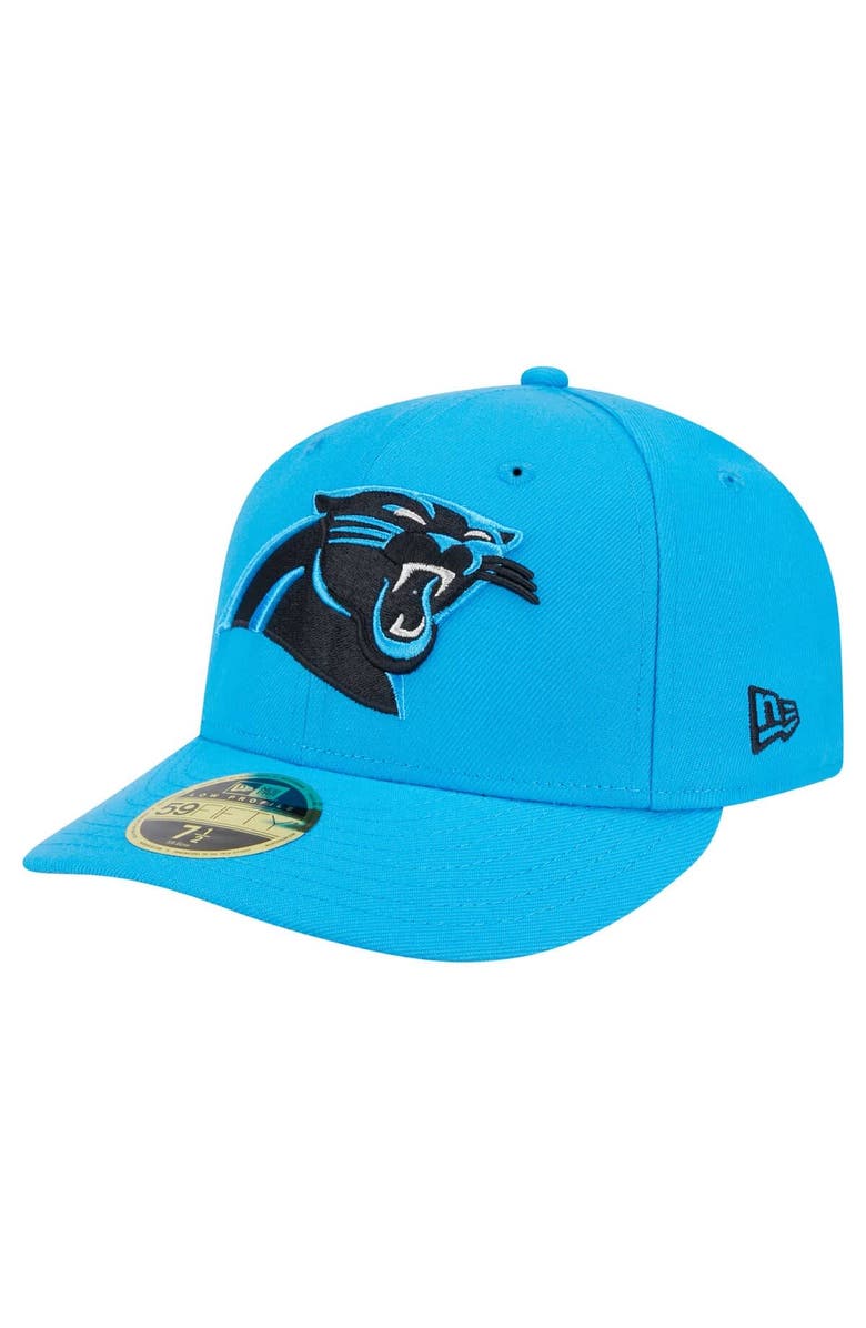 New Era Men's New Era Blue Carolina Panthers Omaha Low Profile 59FIFTY Fitted Hat, Main, color, Blue