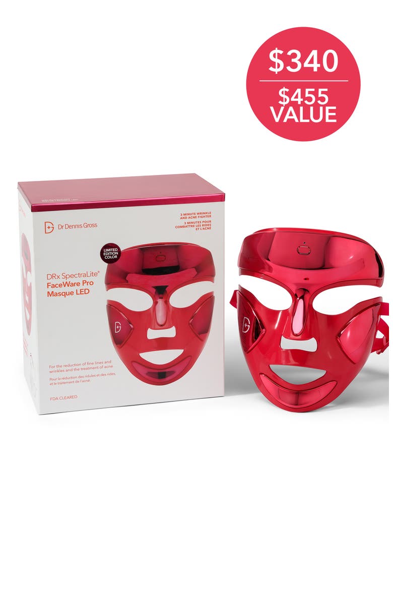 DRx Spectralite FaceWare Pro $455 Value, Alternate, color, RED