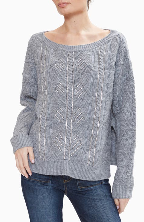 Lucille Rhinestone Sweater