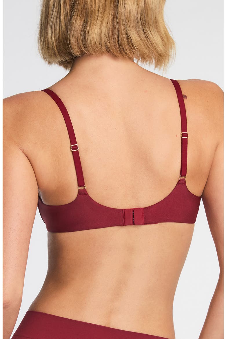 Baseline Underwire Contour Bra, Alternate, color, CABERNET
