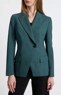 Santorelli Malli Single Button Wool Stretch Jacket