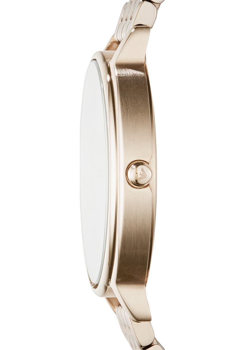 Two-Hand Crystal Embellished Bracelet Watch, 32mm, Alternate, color, NONE
