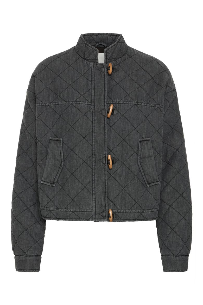Quilted Jacket, Alternate, color, DENIM GREY