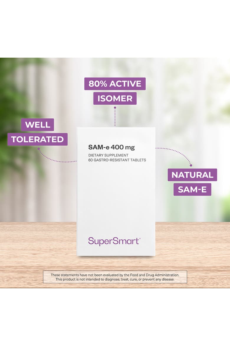 SAM-e Supplement 400mg, Alternate, color, None