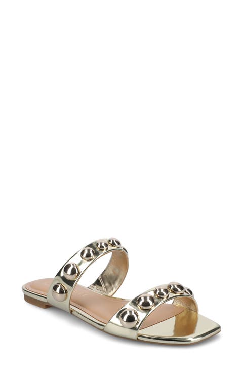 Frida Studded Slide Sandal (Women)