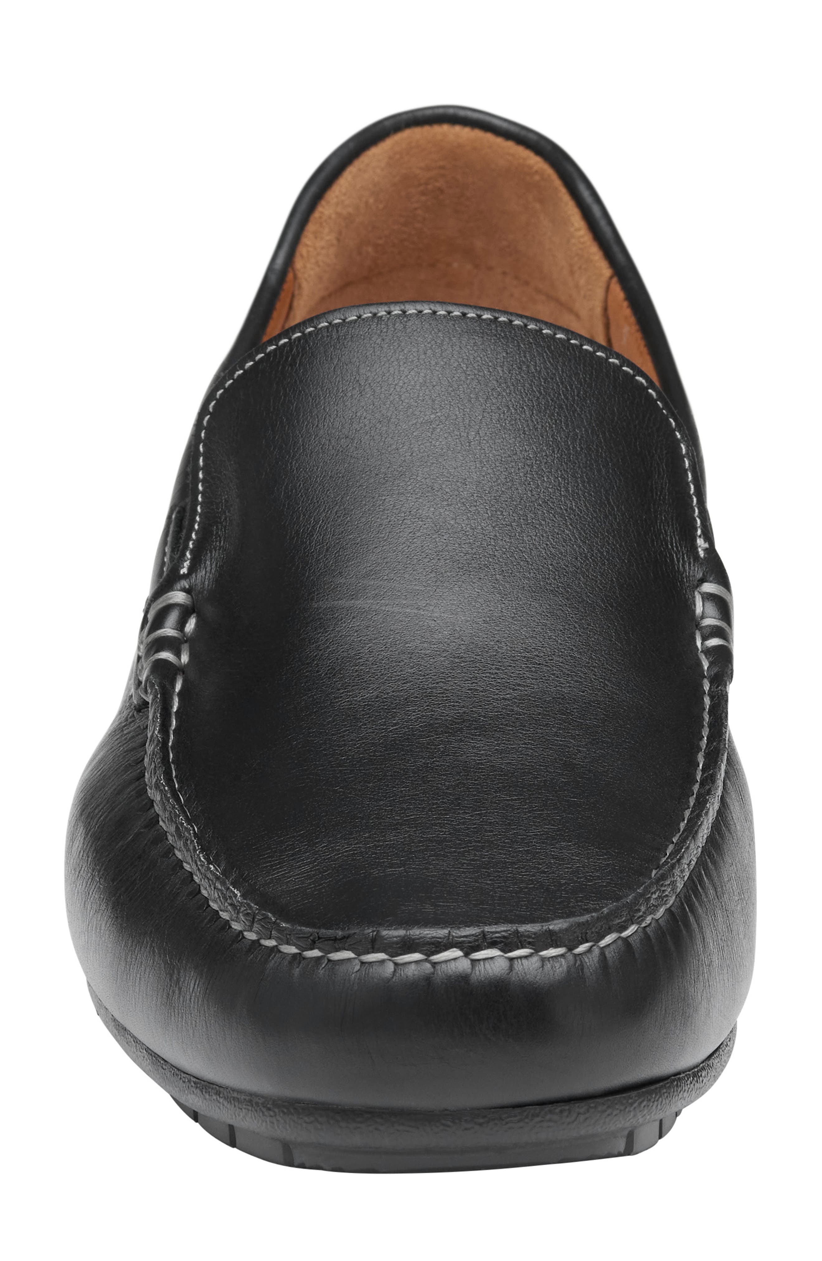 Johnston 
Murphy Cort Venetian Loafer, Alternate, color, Black Full Grain