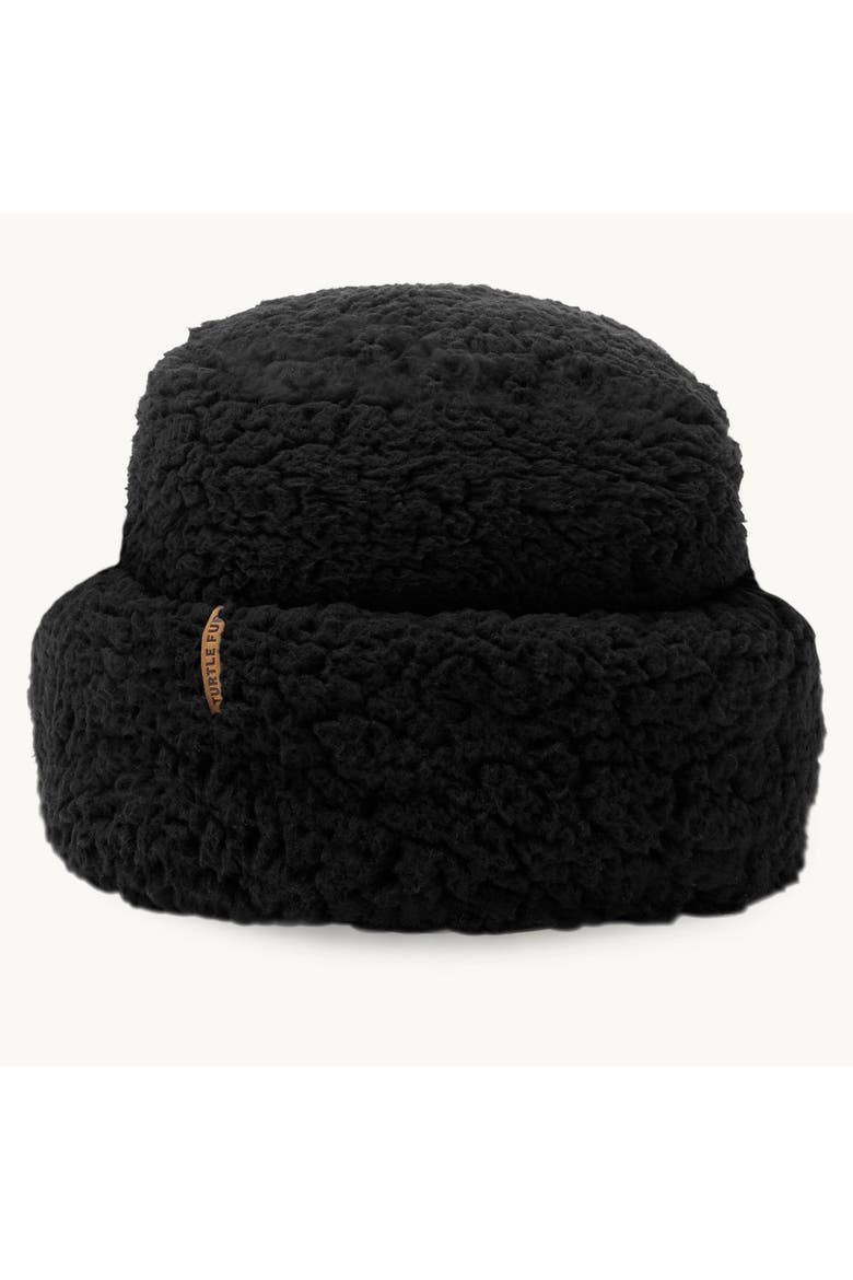 Apres Fleece Tort Hat, Main, color, Black
