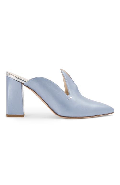 Chris Donovan Footwear Eris Mule In Blue
