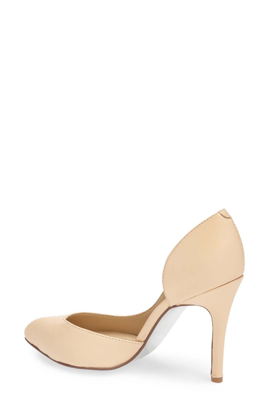 'Copertina' Pump, Alternate, color, NEW NUDE LEATHER