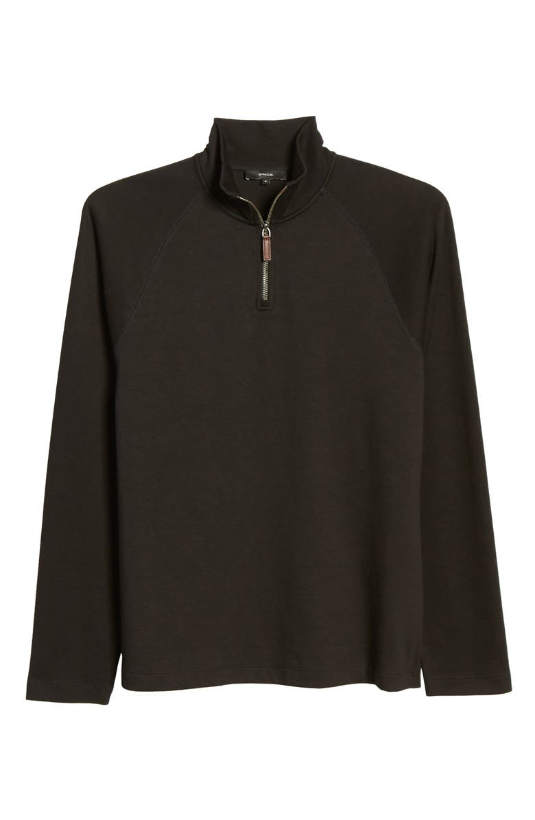 Vince Quarter Zip Pullover, Alternate, color, 