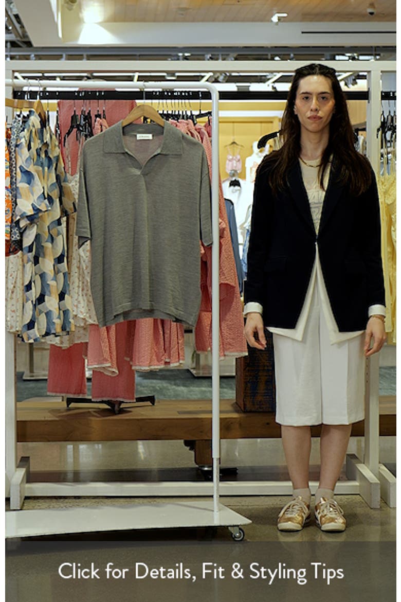Superfine Merino Wool & Cashmere Sweater Polo video