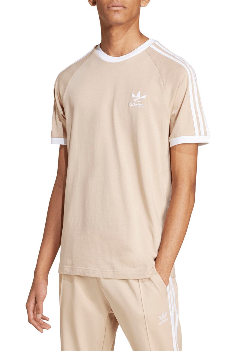 Adicolor Classics 3-Stripes Cotton T-Shirt, Main, color, MAGBEI