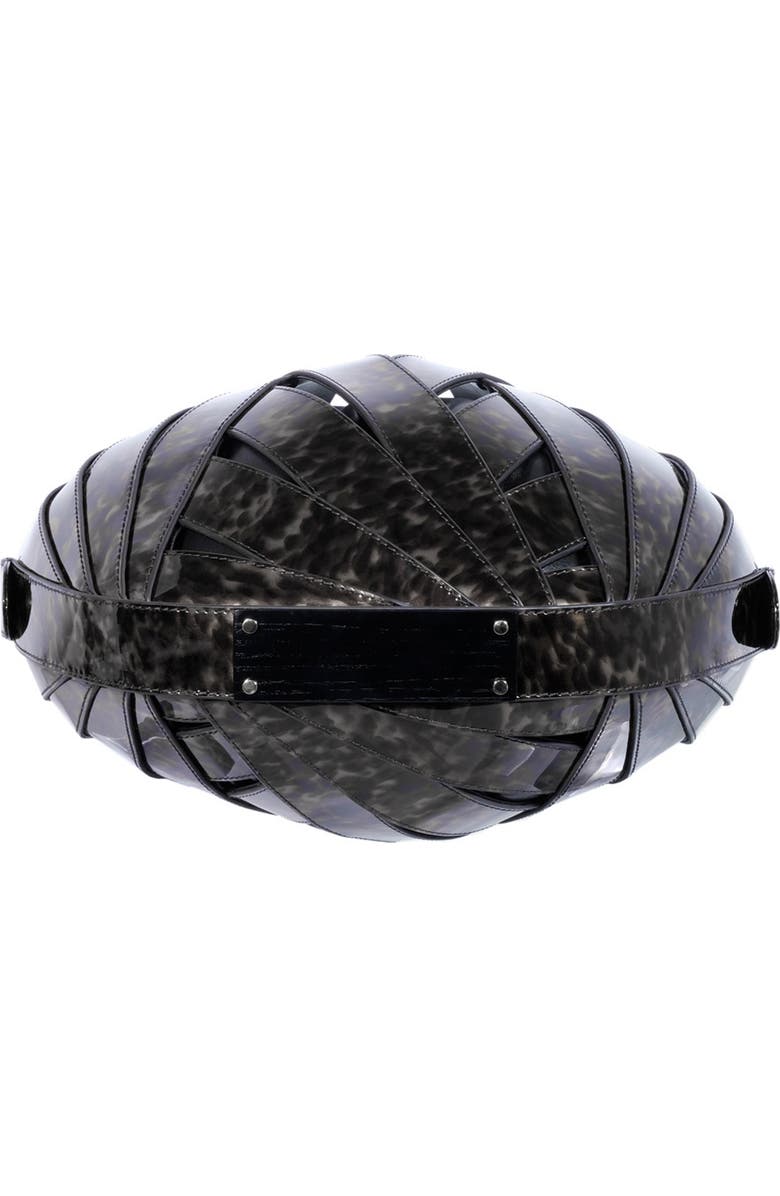 PERRIN PARIS LE PANIER HANDBAG, Alternate, color, Ecaille Black