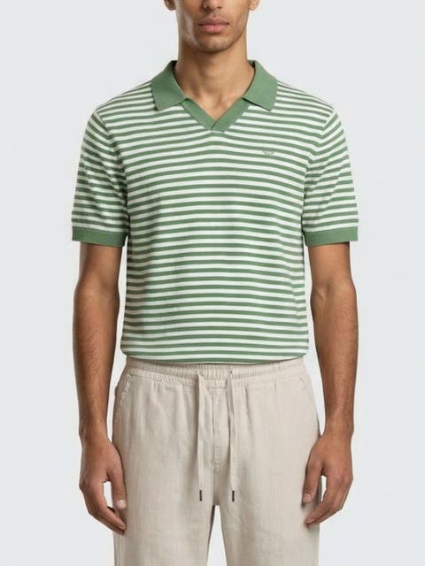 Milton Striped Polo Shirt