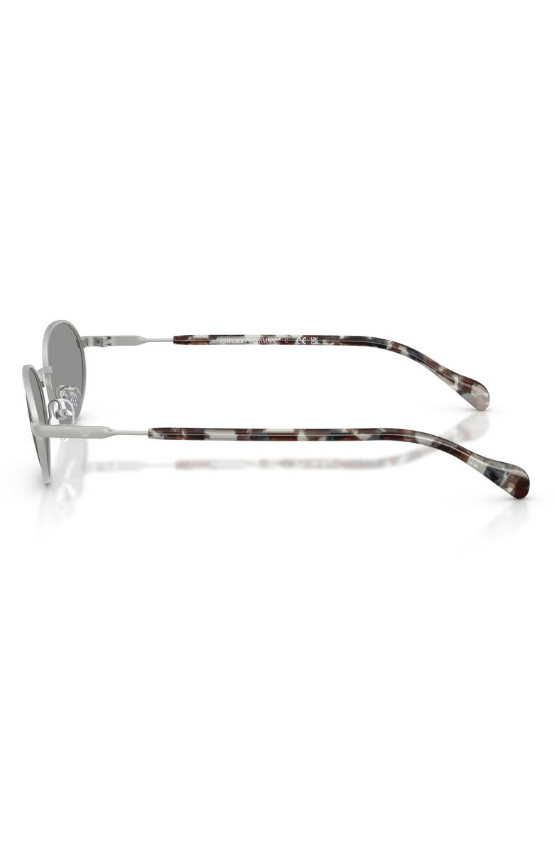 Emporio Armani 54mm Oval Sunglasses, Alternate, color,