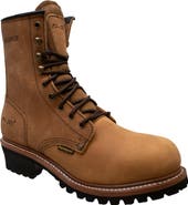 AdTec 9" Waterproof Logger Boots