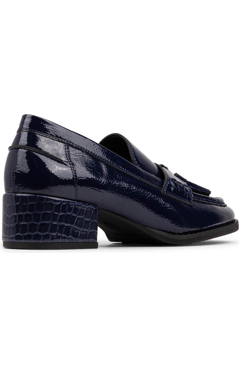 Donald Pliner Tassel Loafer Pump, Alternate, color, Navy