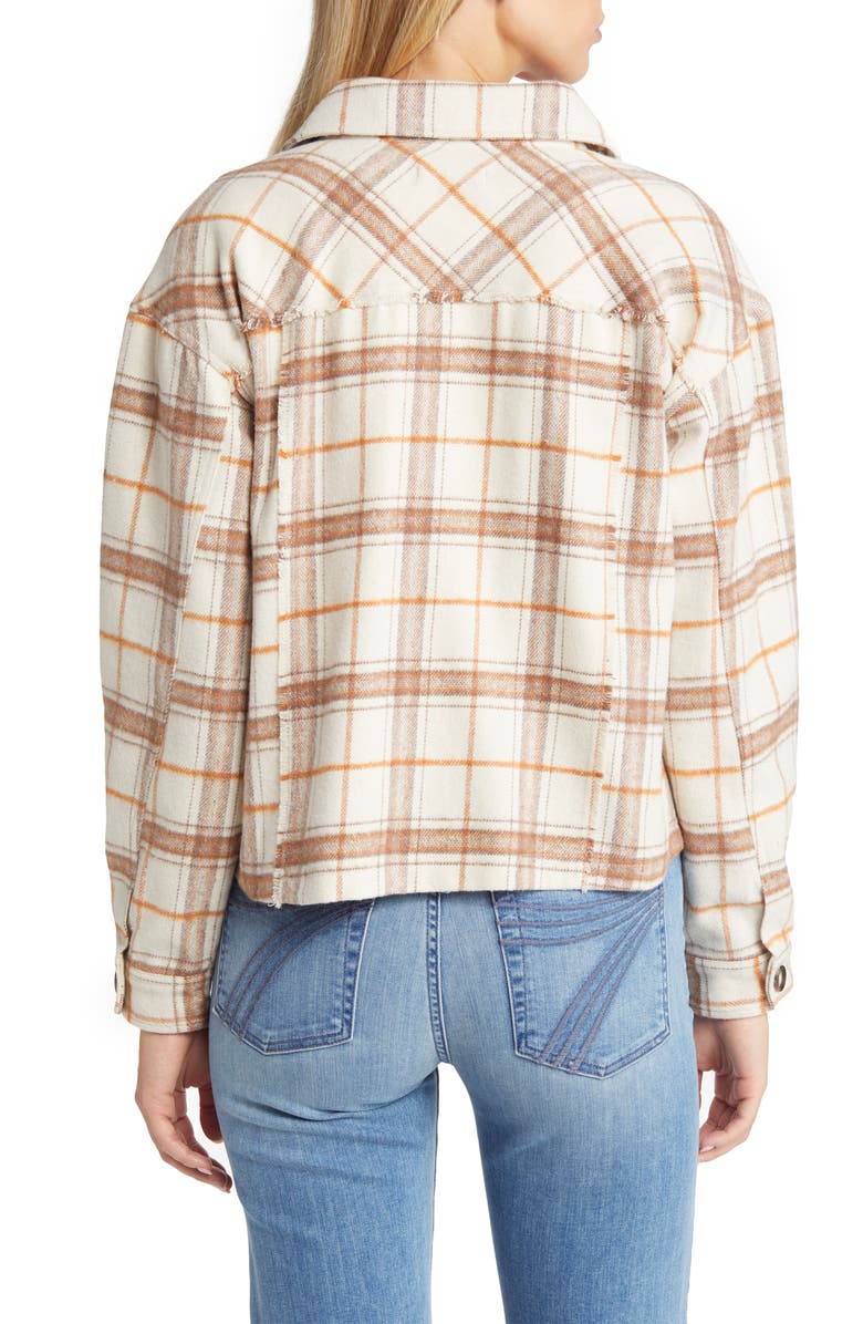 Wit & Wisdom Women's Plaid Crop Jacket, Alternate, color,