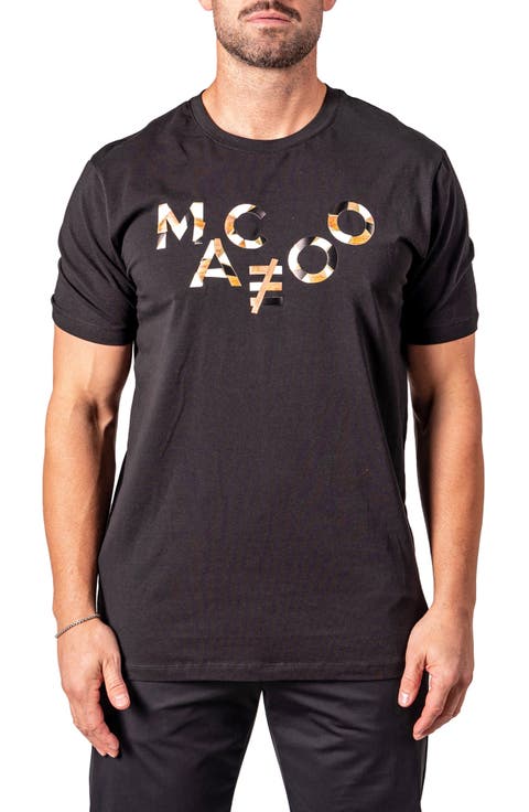 Logo Appliqué Graphic T-Shirt