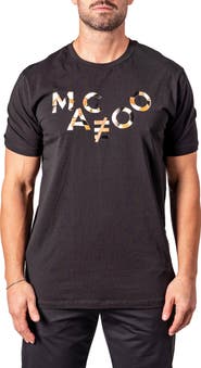 Maceoo Logo Appliqué Graphic T-Shirt