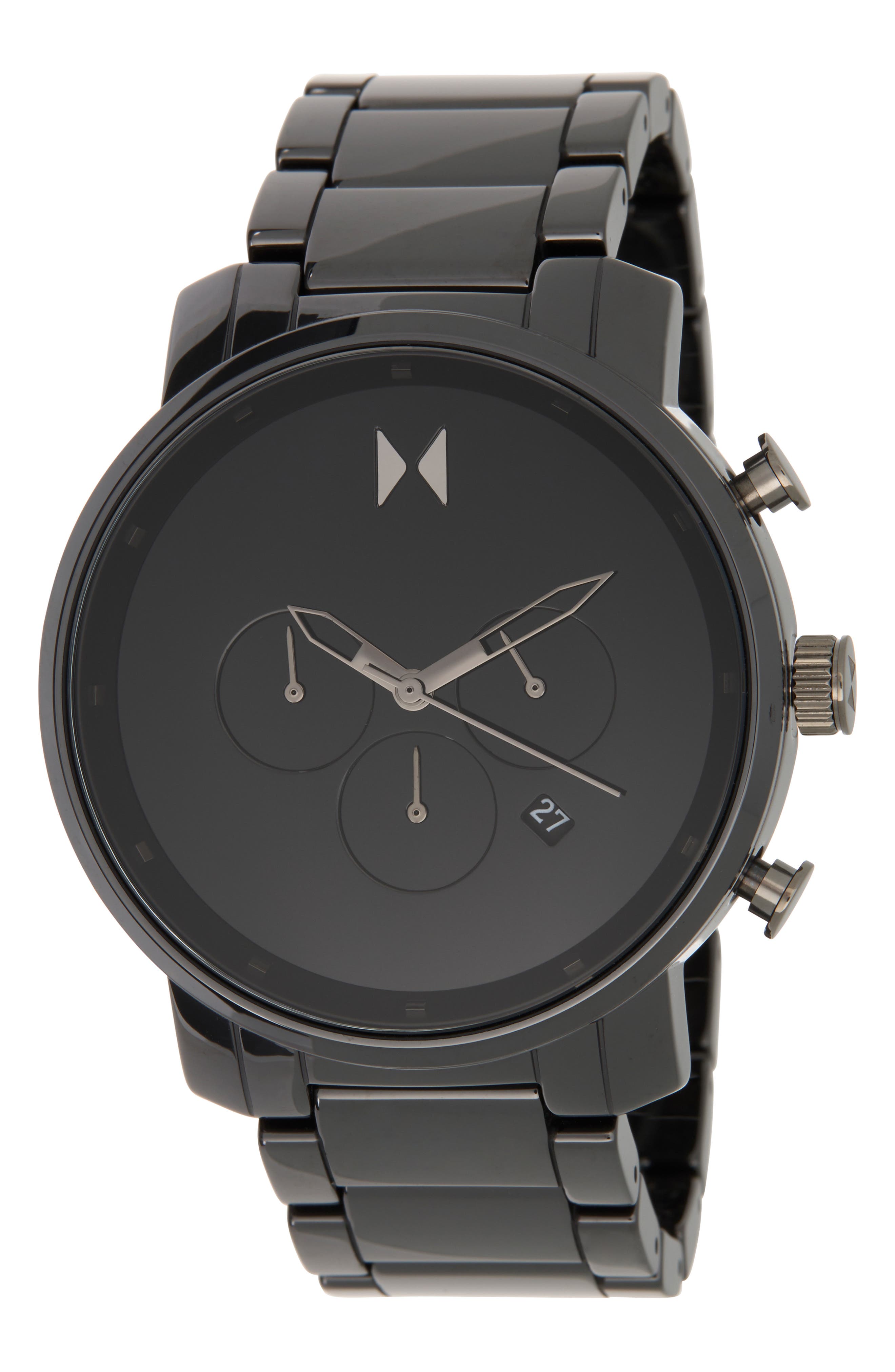 MVMT WATCHES Chrono Ceramic Bracelet Watch, 45mm