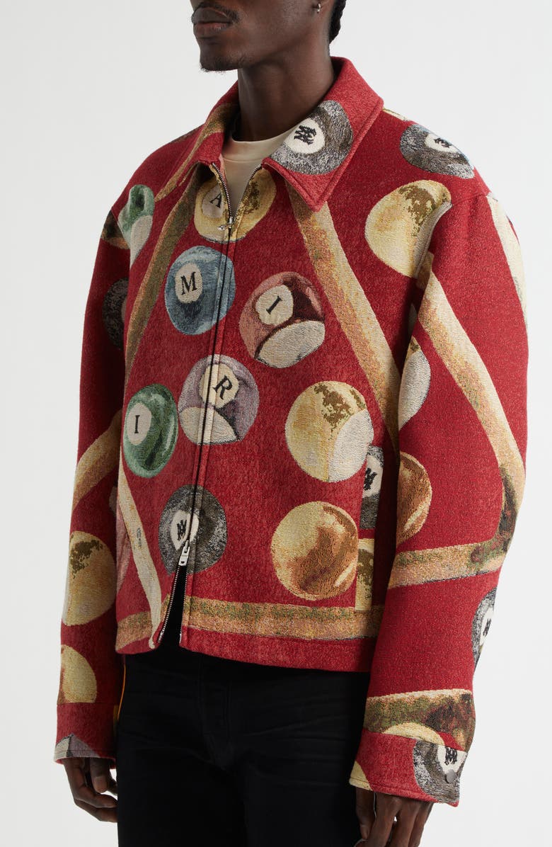 AMIRI Billiards Tapestry Jacket, Alternate, color, 