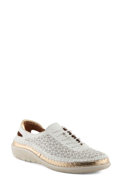 Janell Laser Cut Sneaker (Women)