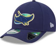 New Era Men's New Era  Navy Tampa Bay Rays Player Replica 9FORTY Adjustable Hat