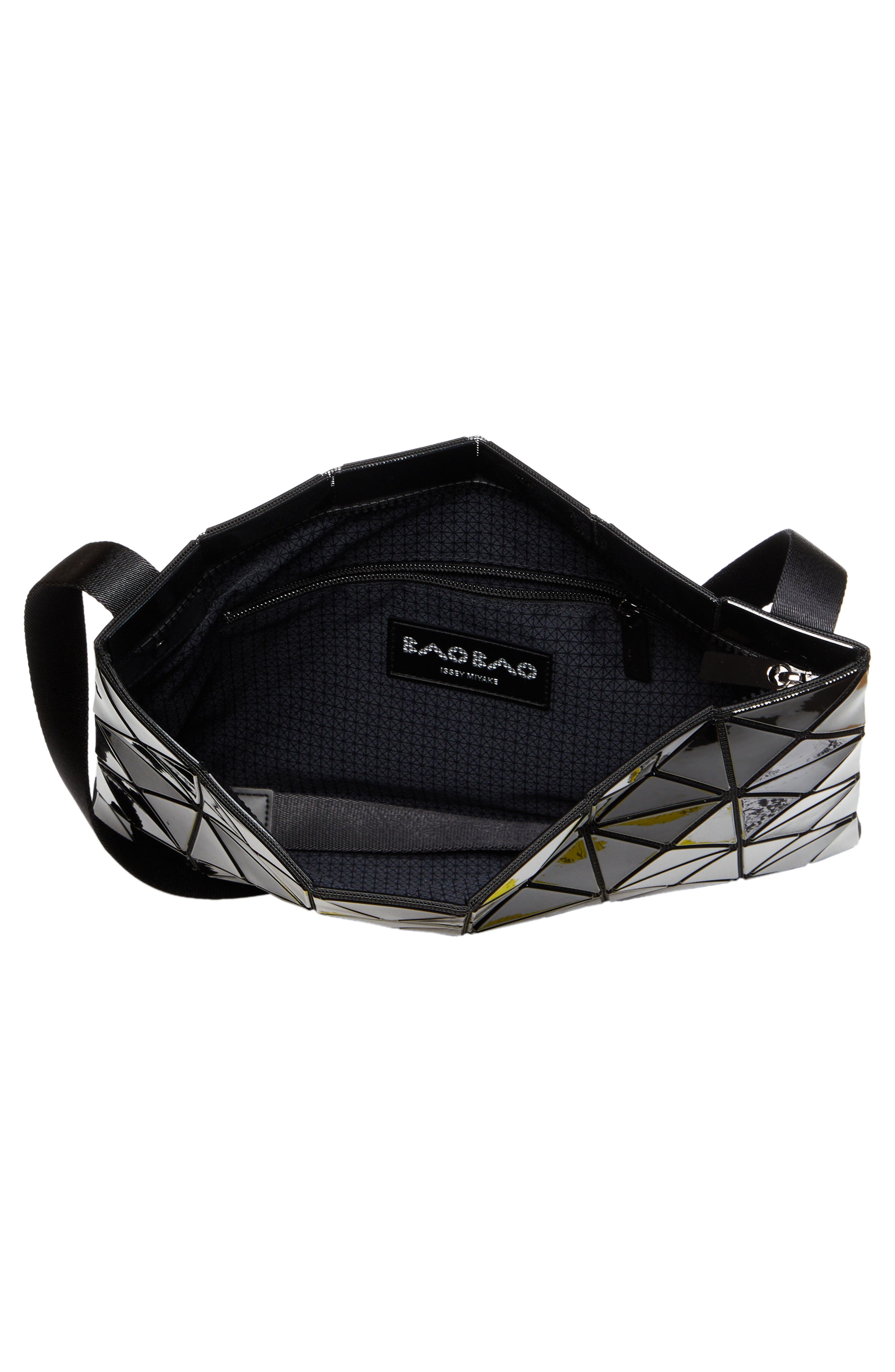 Bao Bao Issey Miyake Lucent Crossbody Bag, Alternate, color, Black