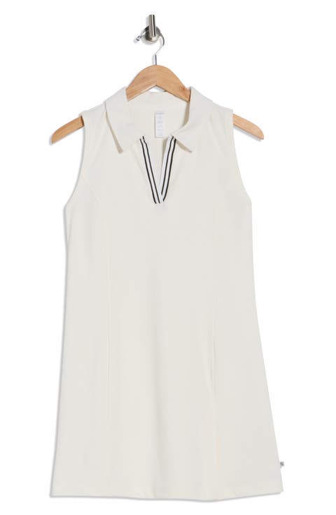 Callan Sleeveless Polo Minidress