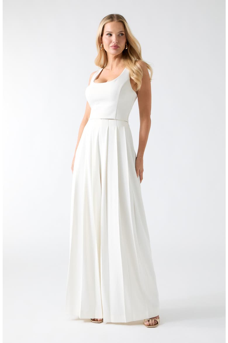 Paulina Scuba Top, Alternate, color, OPEN WHITE