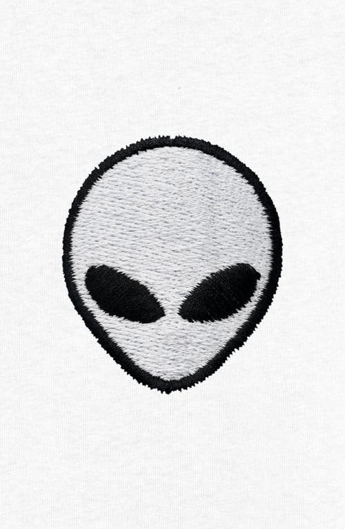 Dalix Mens Lil Alien Midweight Garment Dye Tee