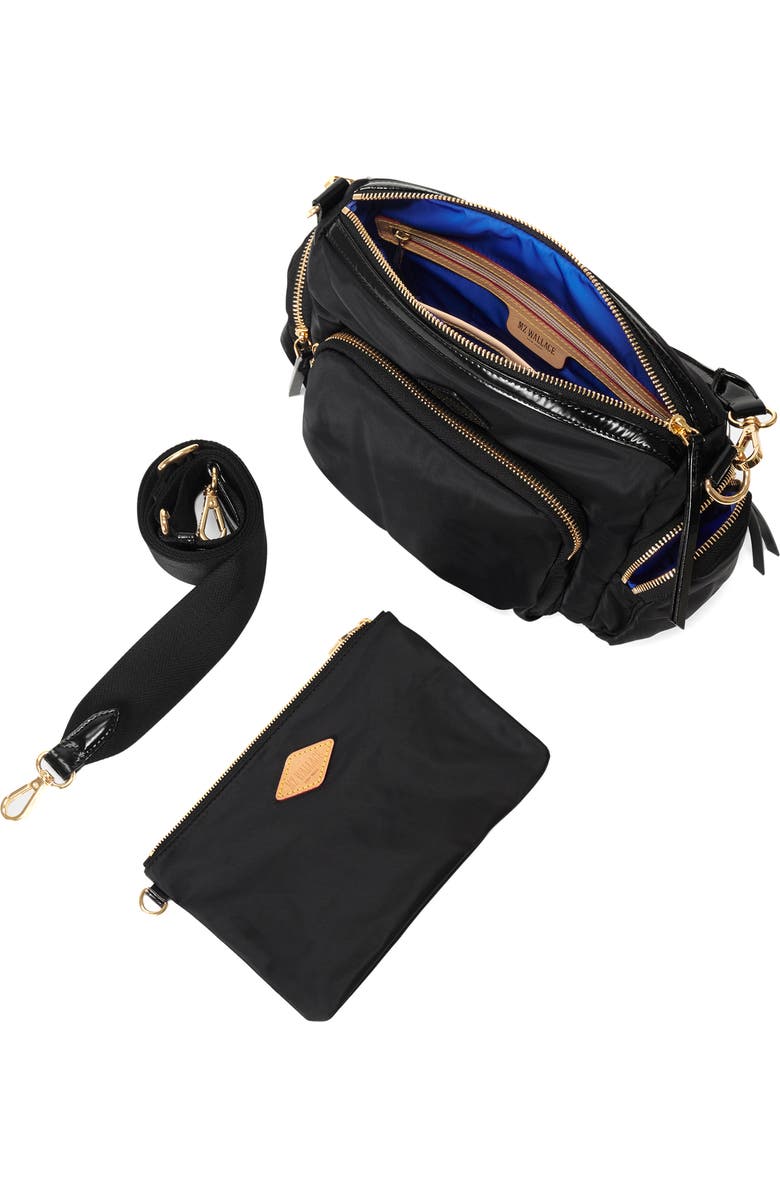 MZ Wallace Small Chelsea Nylon Crossbody Bag, Alternate, color,