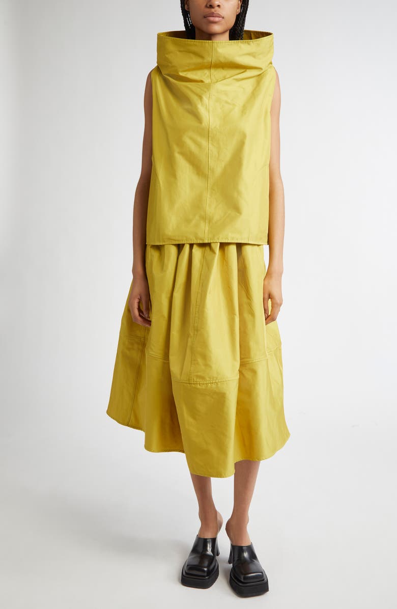 MELITTA BAUMEISTER Maxi Volume Taffeta Skirt, Alternate, color,