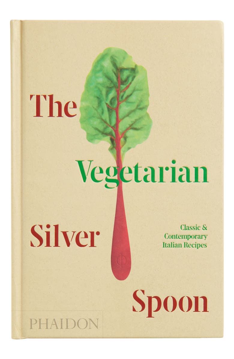 Phaidon Press 'The Vegetarian Silver Spoon: Classic and Contemporary Italian Recipes' Cookbook, Main, color, Beige Multi