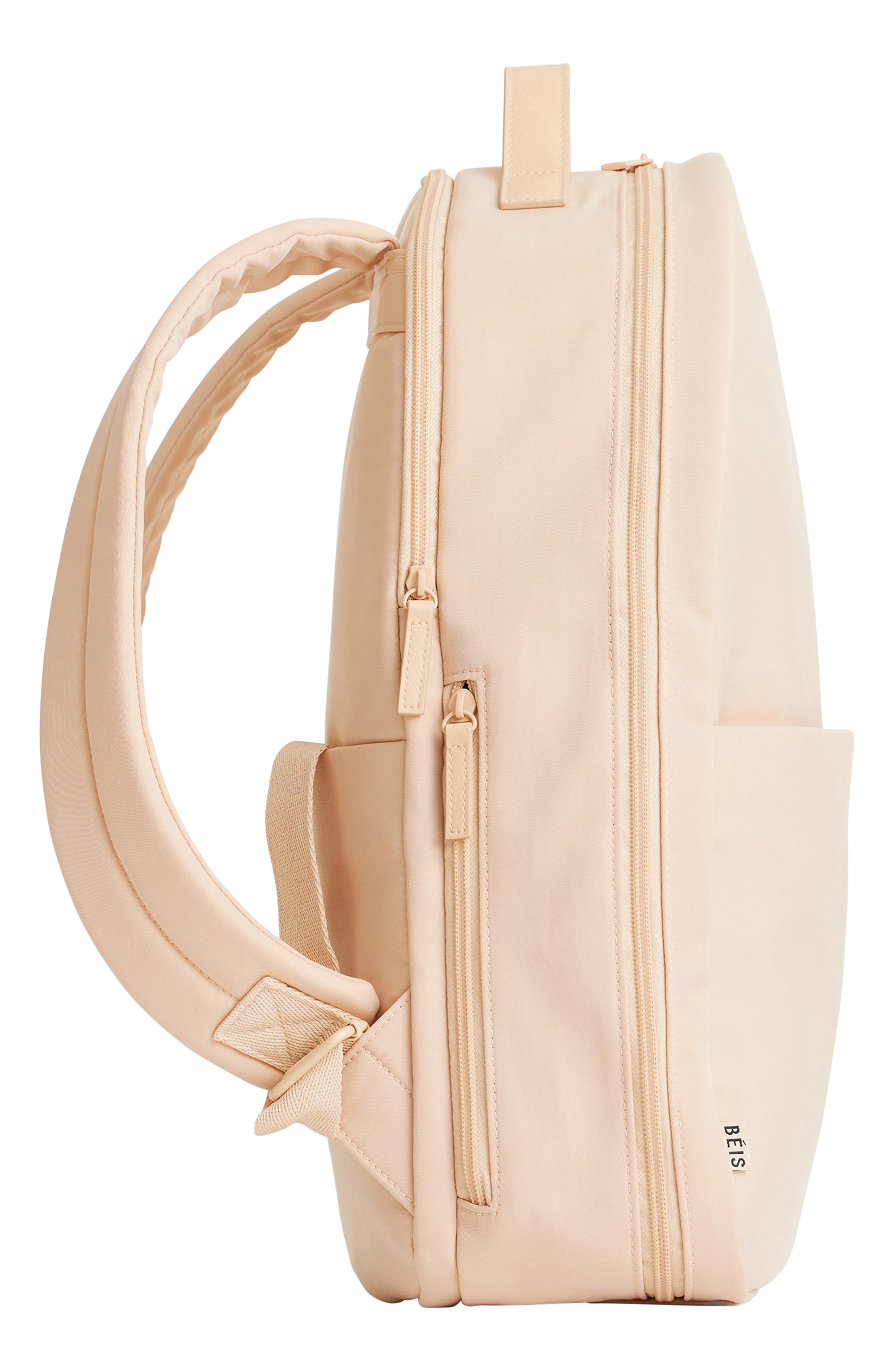 Béis The Commuter Backpack, Alternate, color, Beige
