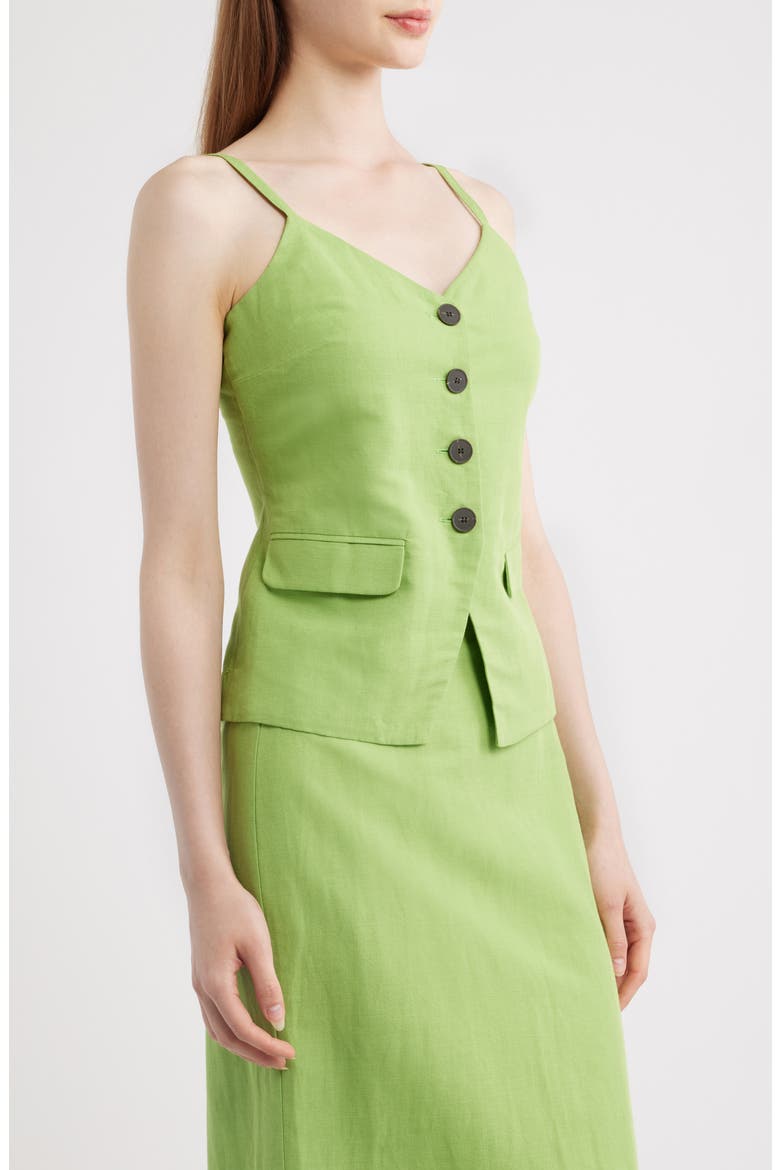Apple Tank Top, Alternate, color, GREEN