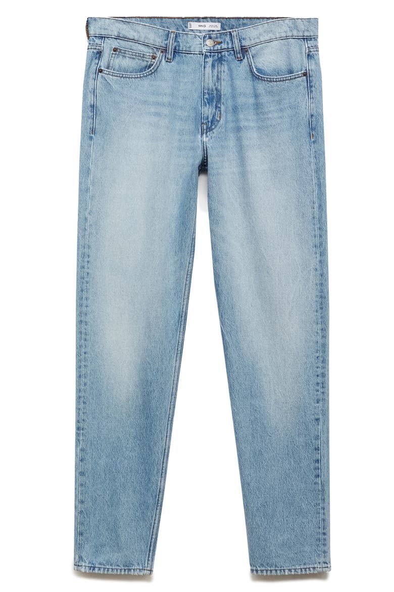 Bob Long Straight Leg Jeans, Alternate, color, MEDIUM BLUE