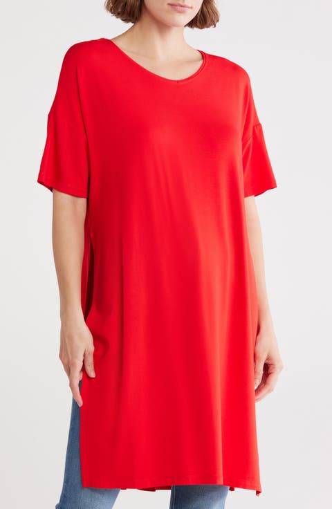 Side Slit Tunic Shirt