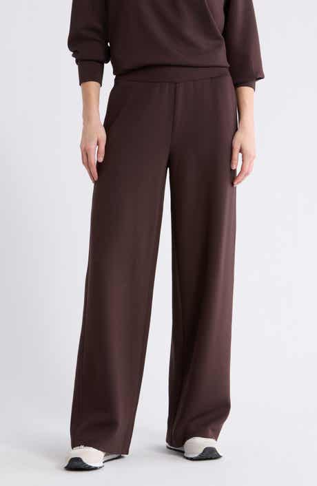 Z by Zella Whisper Knit High Waist Wide Leg Pants