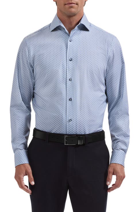 Devon OoohCotton® Print Button-Up Shirt