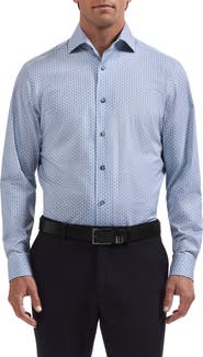 Bugatchi Devon OoohCotton® Print Button-Up Shirt