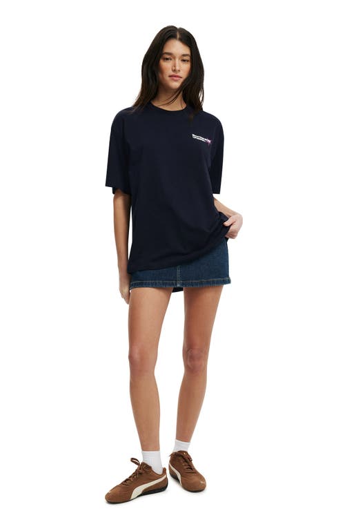 Cotton On The Boxy Graphic Tee In Black