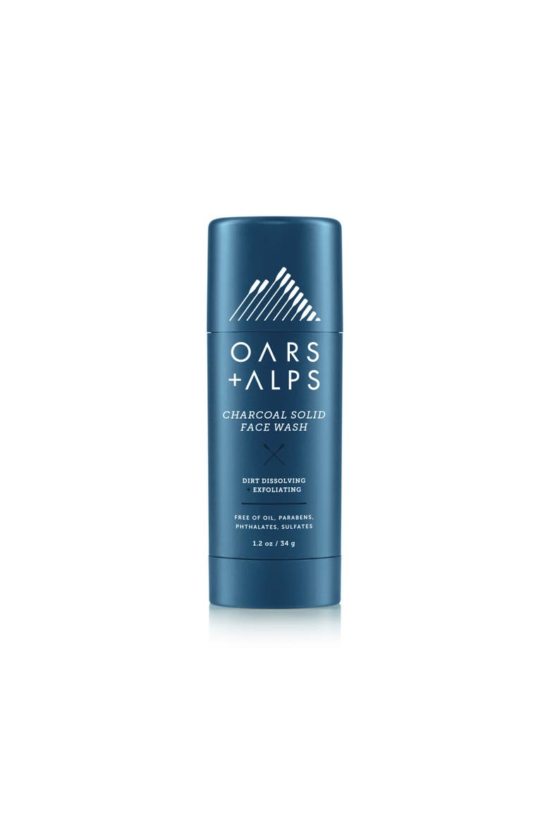 Solid Charcoal Face Wash, Main, color, Blue